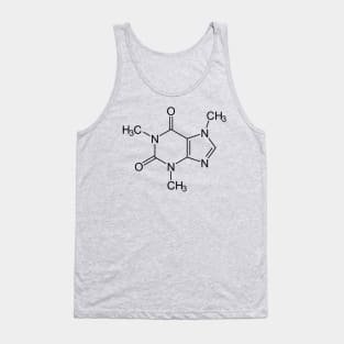 Caffeine Molecule Tank Top